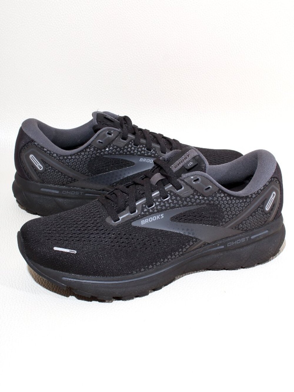 Womens Brooks Ghost 14 Size 10 D Wide Black Running Shoes